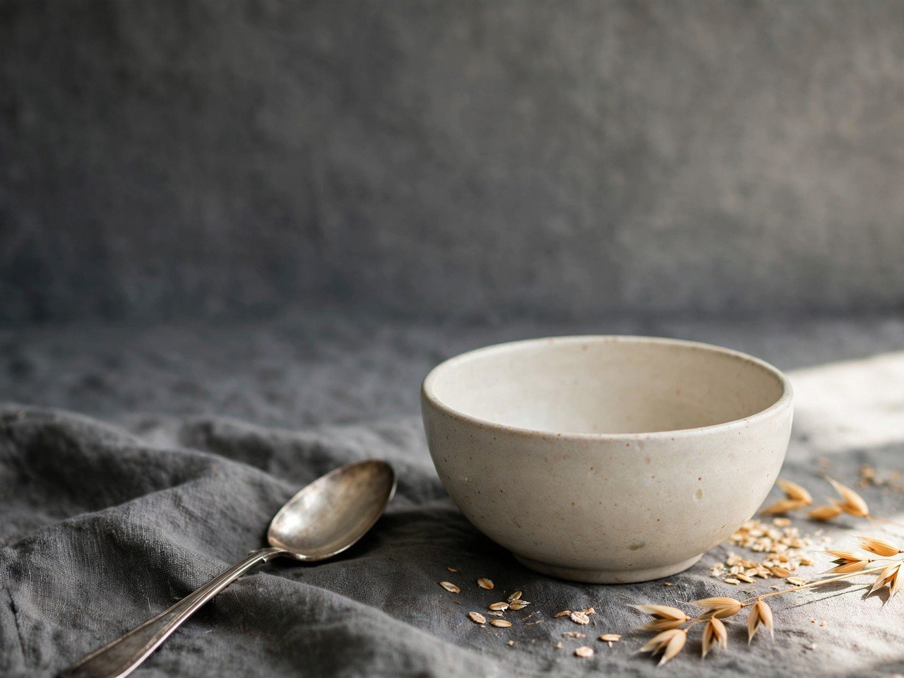 Spoon and small bowl