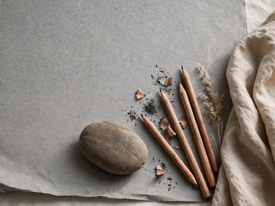 Quiet still-life study accompanying retention