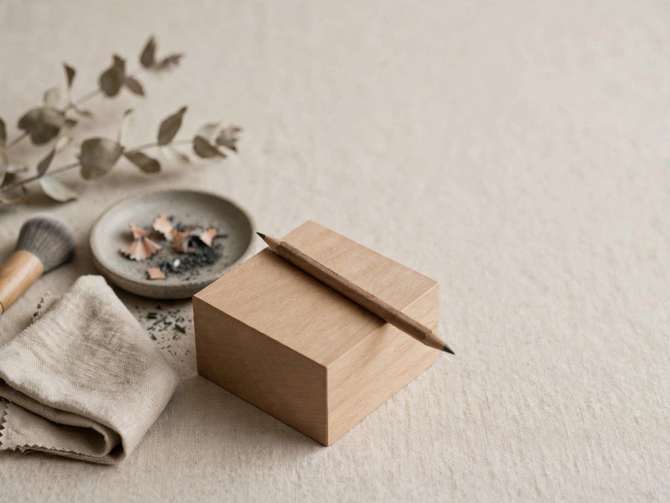 Quiet still-life study accompanying changes